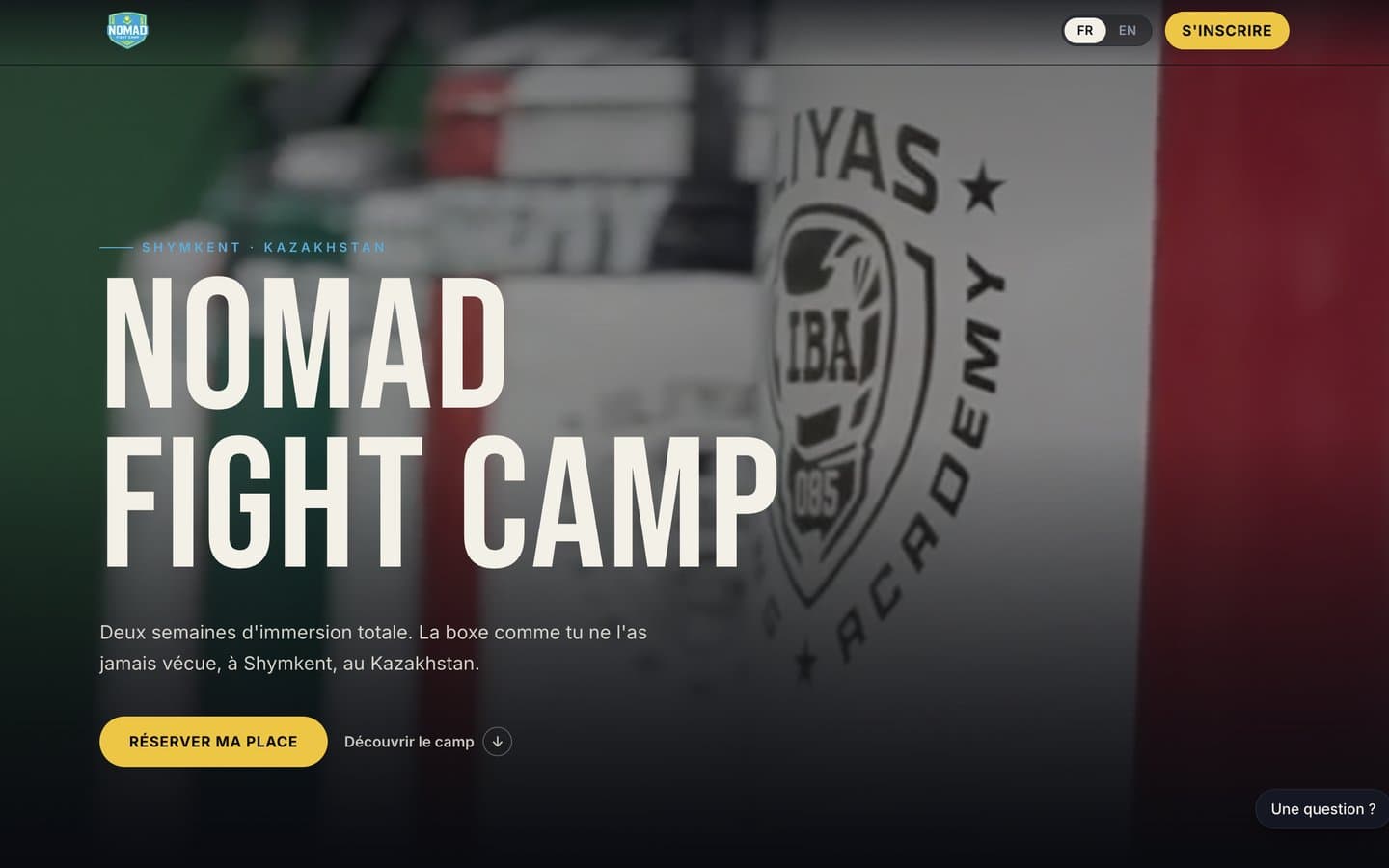 Nomad Fight Camp, stage de boxe anglaise au Kazakhstan